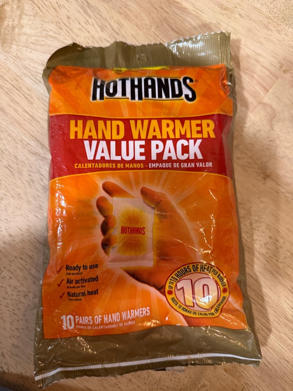 HotHands Hand Warmer Value Pack - Orange/Red